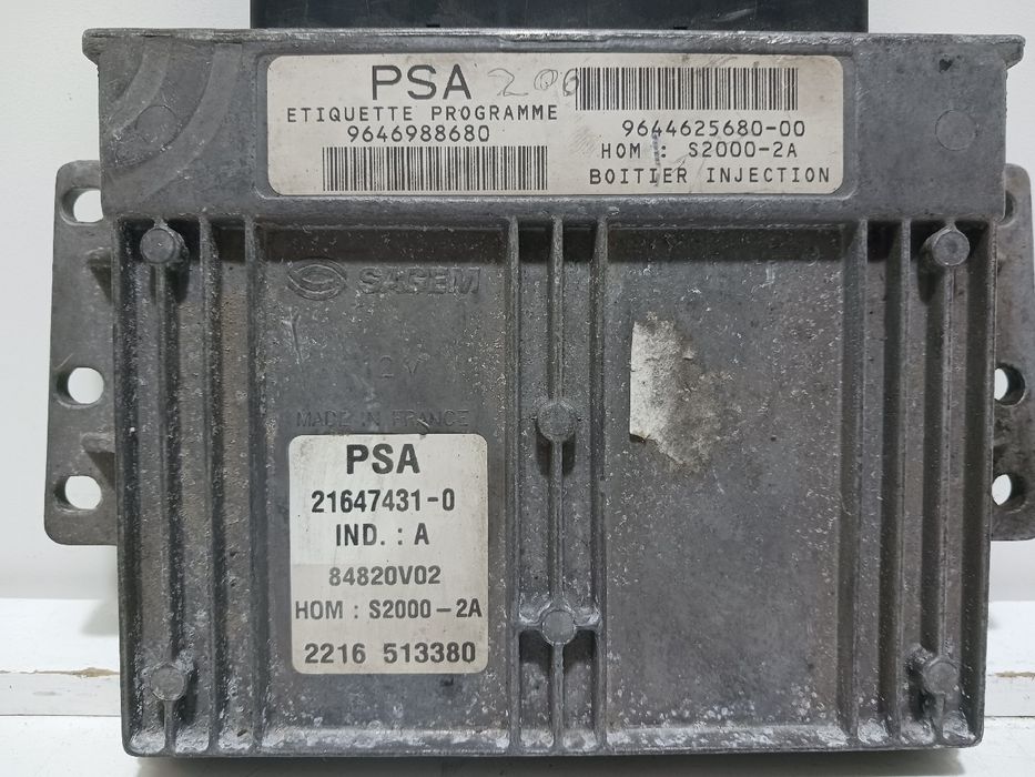 Centralina motor / ECU PEUGEOT 206 (2A/C)
