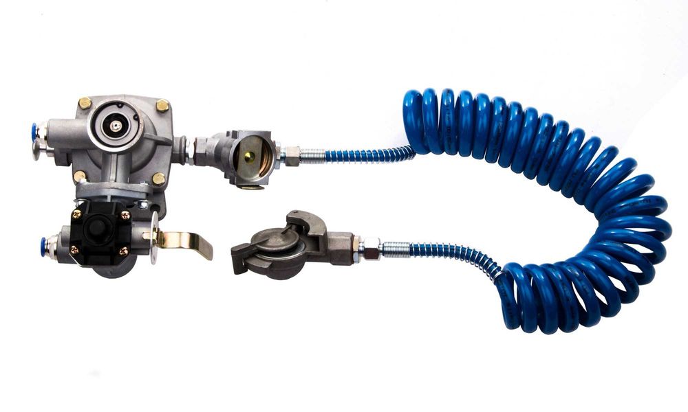 Zestaw hamulców przyczepy D-35 D-732 na przednią oś TEKALAN