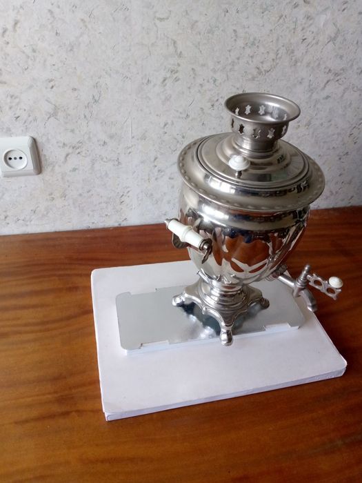 Электросамовар никель