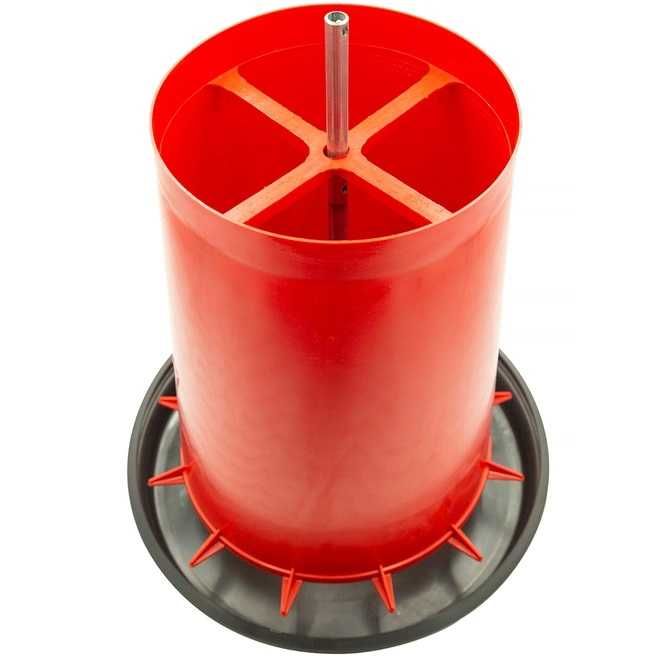 Karmidło, karmnik dla drobiu na pasze 18 kg HELIOS