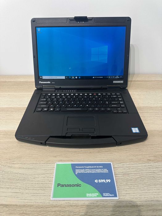 Panasonic ToughBook CF-54 MK3 | i5 7ª Geração | 14'' FHD Touch | 8GB Ram | 256GB SSD | Garantia 18 Meses