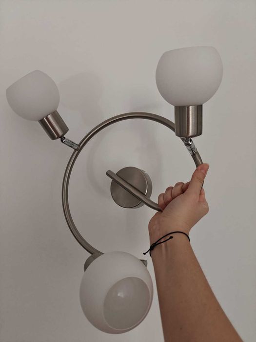 Lampa suftiowa spirala Candellux NOVO