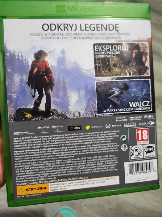 Tomb Raider xbox one