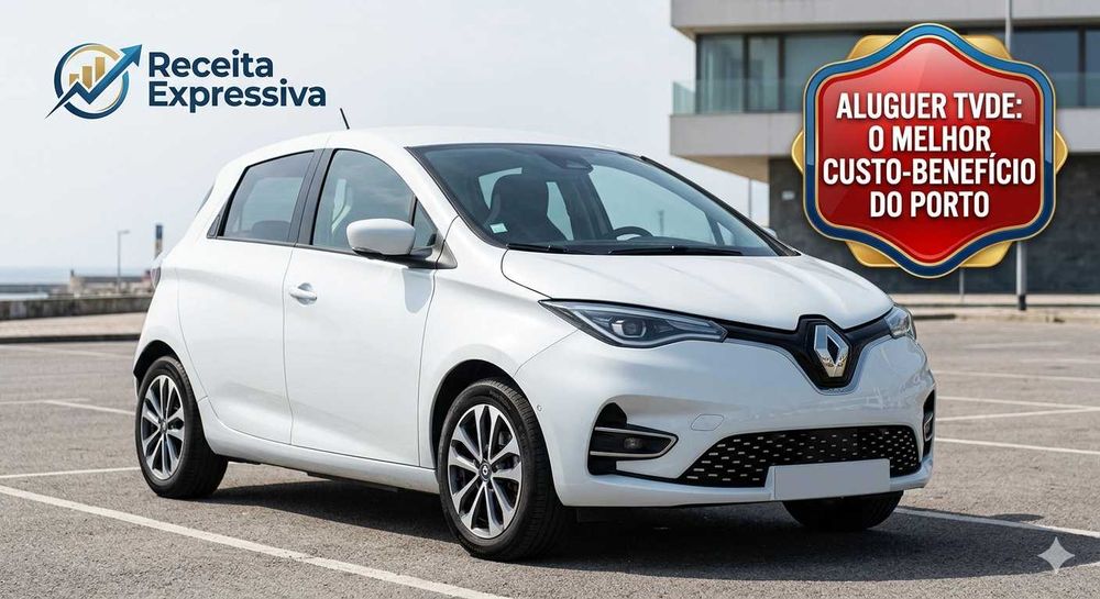 Aluguer TVDE Renault Zoe - Oportunidade Imediata - Maximiza o Teu Lucro