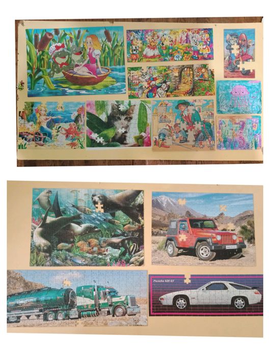 Паззлы пазли різні