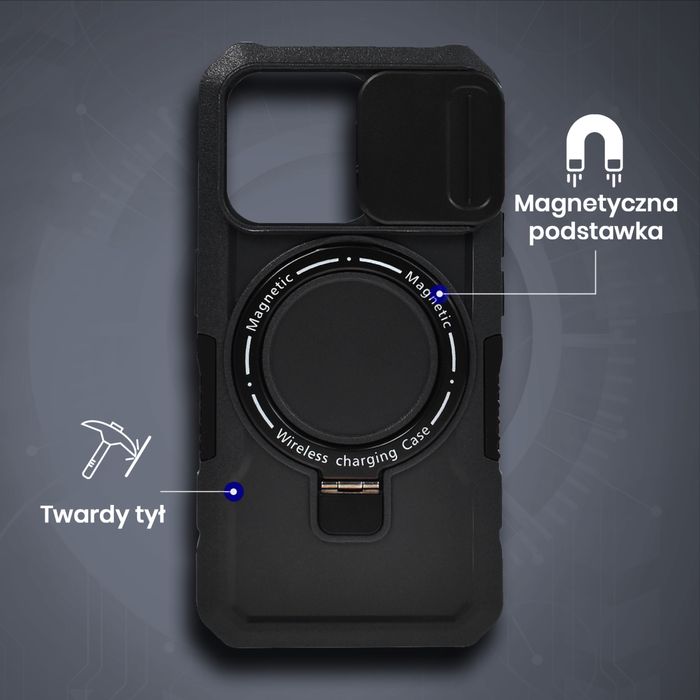 Etui do iPhone 15 Pro Max czarne