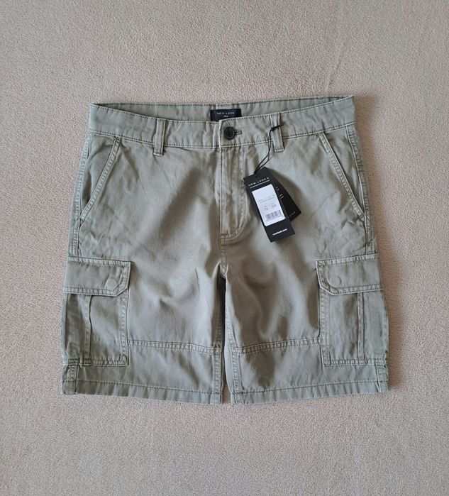 NOWE szorty cargo NEW LOOK roz. 30 styl klasyka moda komfort
