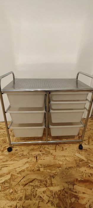 Regał nowy półka podręczny na kółkach