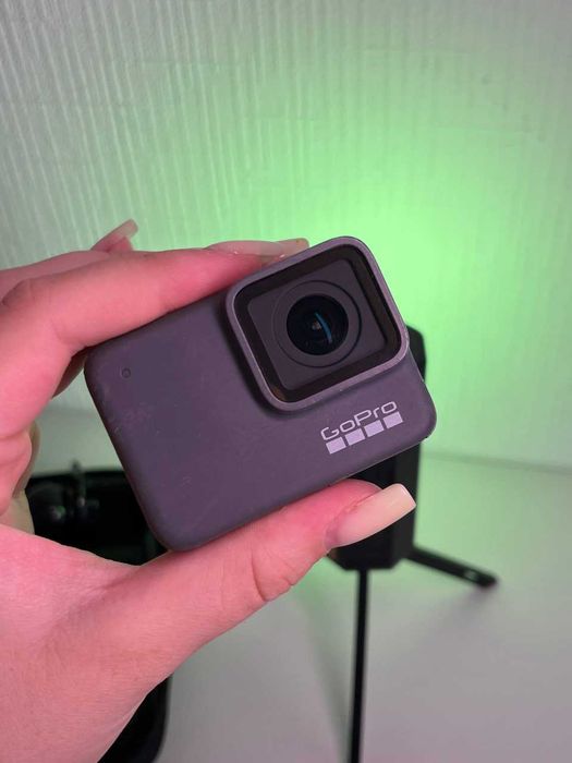 Екшн-камера GoPro Hero 7 silver + кріплення прищіпка