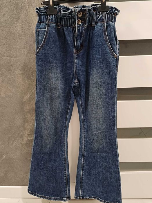 Dzwony jeansowe  152 nowe