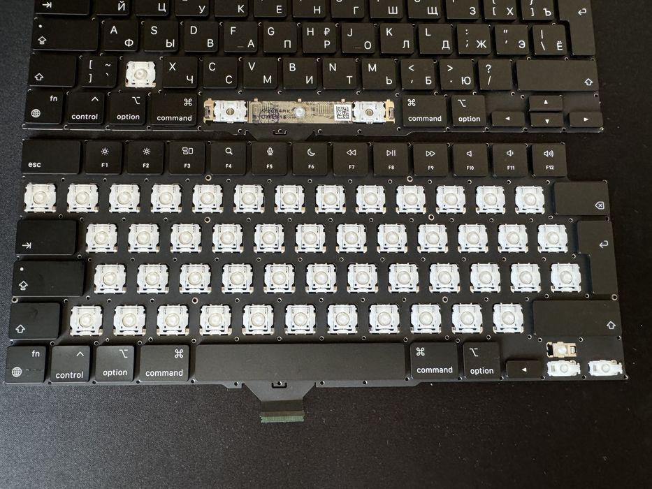 Клавіші macbook air M1, M2, M3 А3114, А3113, А2941, А2681, A2337