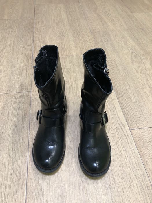 Ботинки Сапожки Черевики чорні