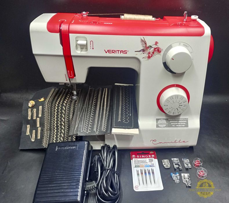 Maszyna do szycia VERITAS  jeans,skóra ,jersey  24 MIESIECY GWARANCJI