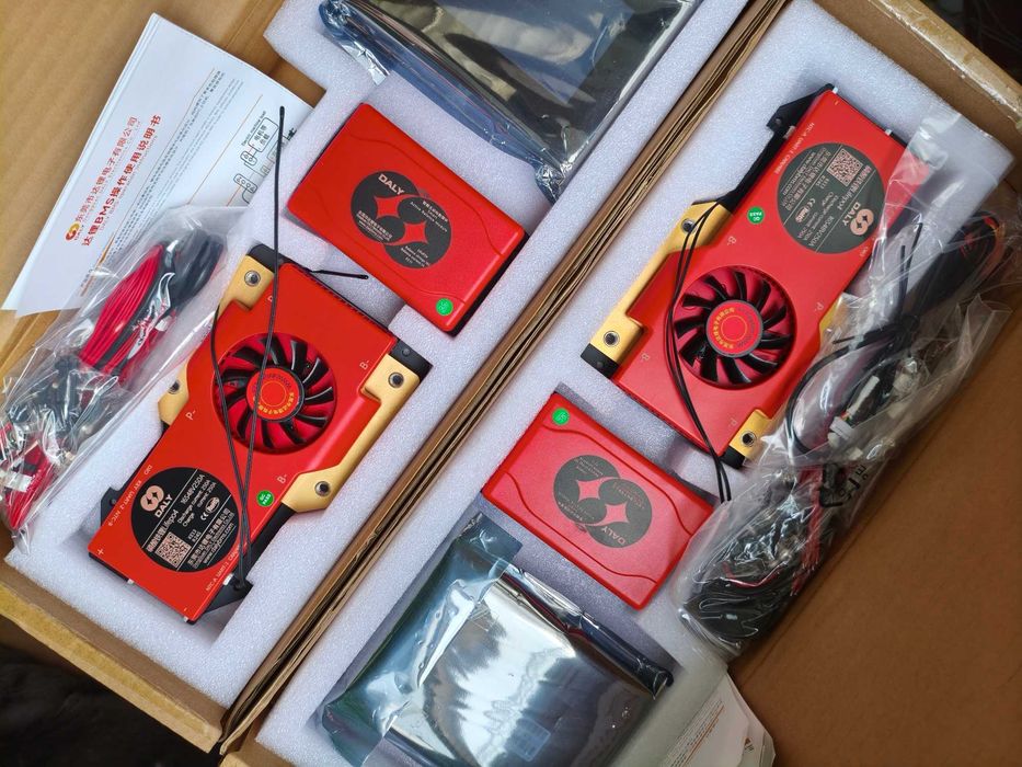 Daly Smart Bms 16S 250A +Active Balancer 1A+Bluetooth+Touch Screen 4.3