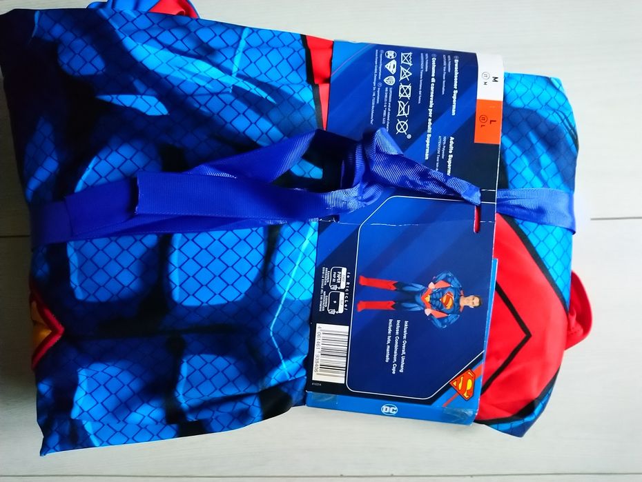 Косплей Супермен Superman L розмір новий костюм