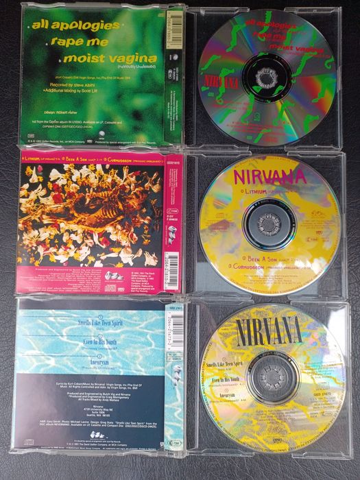 Nirvana, Singles Box Set, Limited Edition64584220047747124