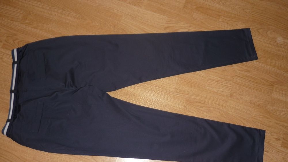 Брюки синие женские