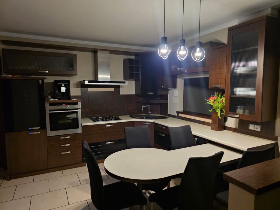 Kuchnia w okleinie dębowej + AGD | cichy domyk