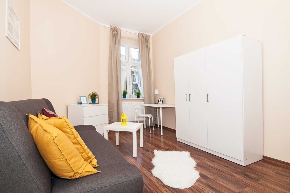 Duży pokój w centrum | Dworzec Główny, Park Wilsona, UM, UE, UP