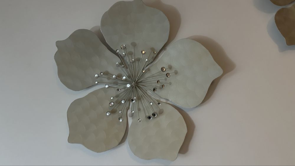 flores para decorar a parede