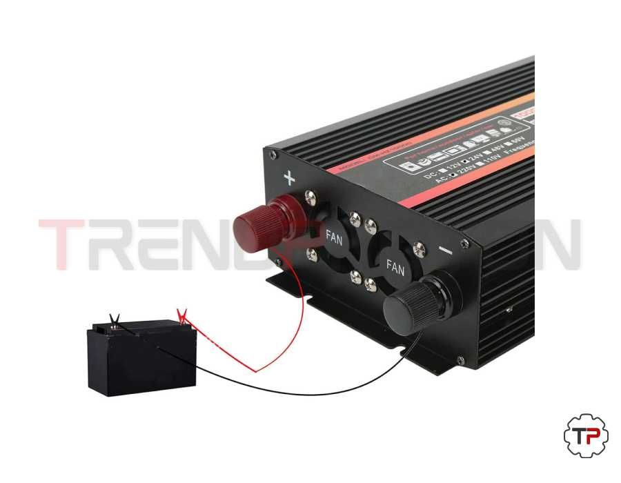 Inversor/ Transformador de Corrente 10.000W - 24V p/ 220V