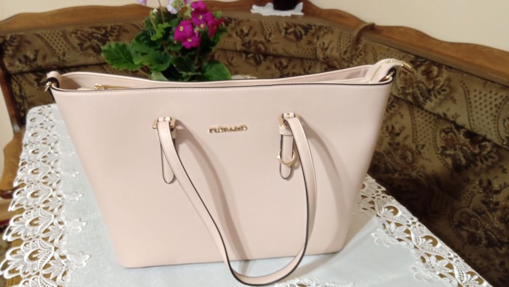 Torba w kolorze pudrowego różu
