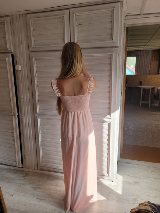 Sukienka długa maxi studniówkowa