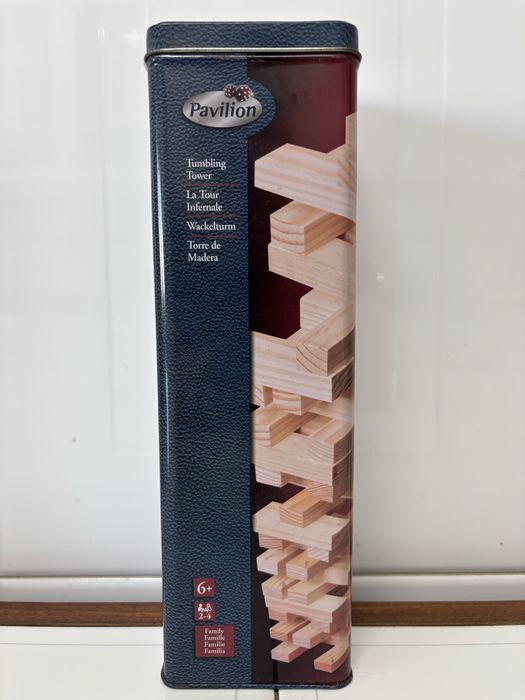 Jenga torre de madeira da Toys r us