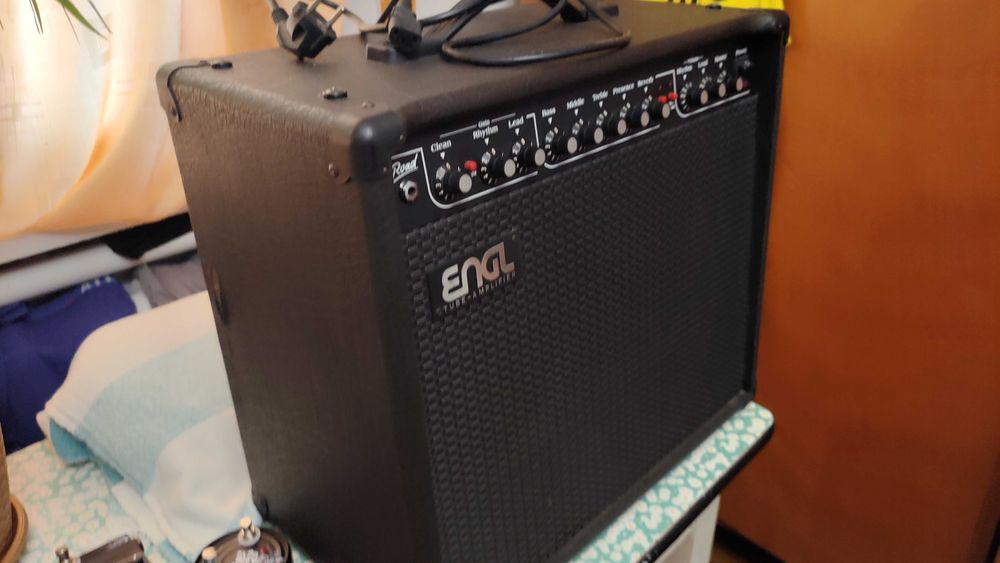 Engl road 710 ламповий підсилювач EL34. 3 канали 2 футсвіча, Германія