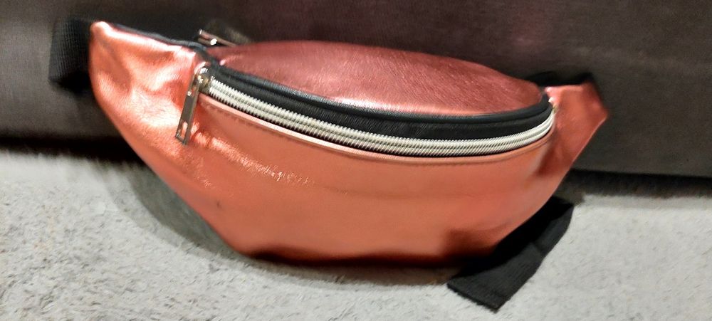 Nerka/ saszetka regulowana różowe złoto