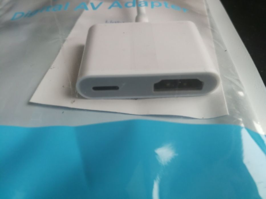 PRZEJŚCIÓWKA Adapter Hub AV Kabel Lightning HDMI Full HD 1080p iPhone