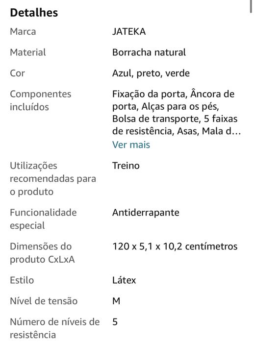 Trx Prozis + Faixas de resistência crossfit NOVOS