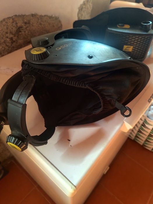 Máscara de solda G50 Air com sistema de ar + pack vidros