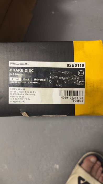 tarcze hamulcowe do Opel 4 śruby