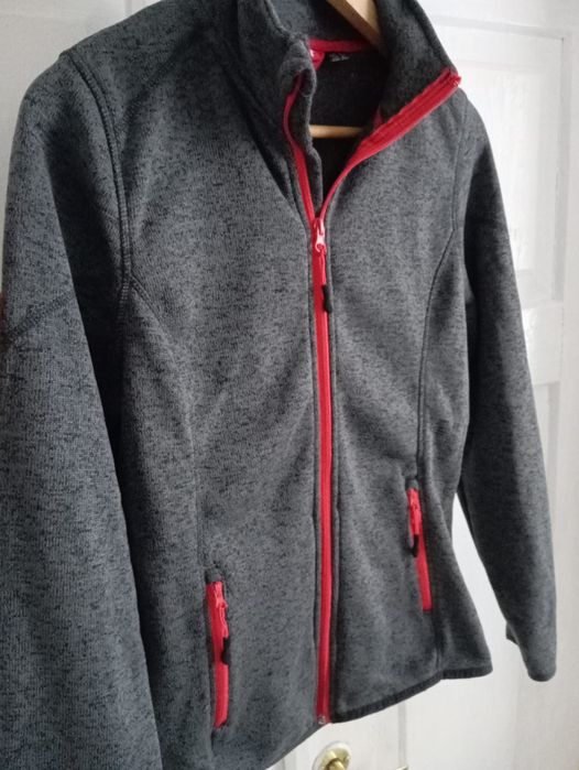 bluza polarowa marki Crivit szara r. M
