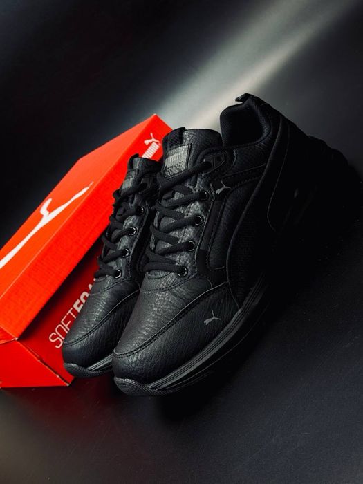 Кроссовки кожаные на каждый день Puma / большой выбор размеров 35-50