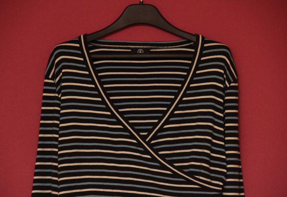 Bogner рр L-XL (US 12) кофточка из хлопка