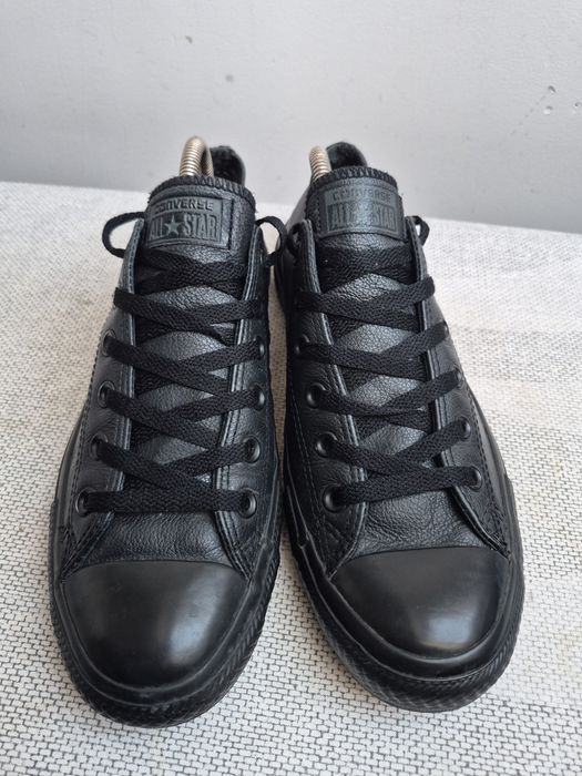 Trampki all star converse 41,5 skórzane czarne