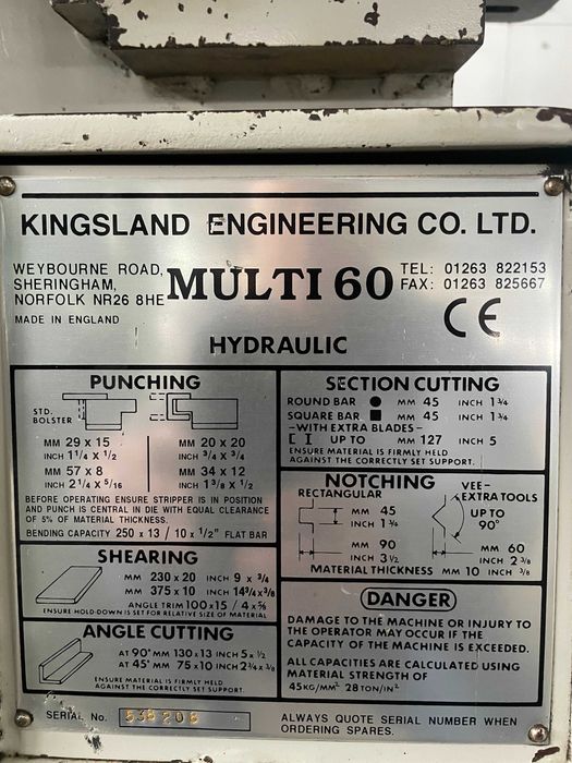 Saca Bocados KINGSLAND MULTI 60
