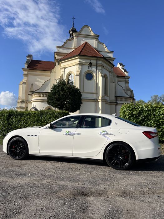 Maserati Ghibli - samochód do ślubu