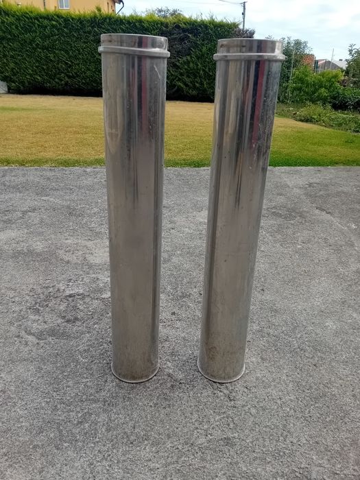 Tubos em inox para chaminés