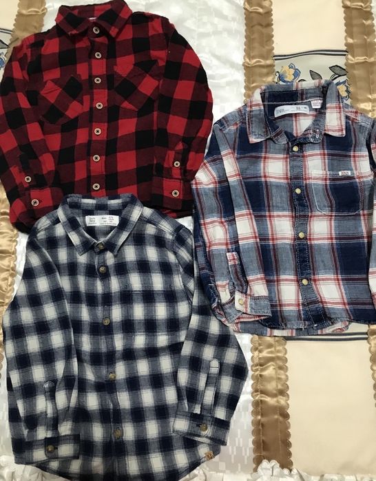 Camisa bebe e criança menino