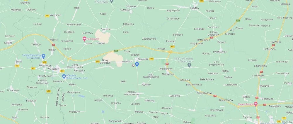 Działka inwestycyjna, przemysłowa 15ha, Blisko S8, MPZP