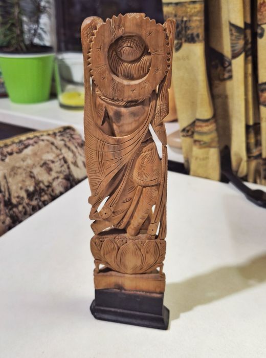 Статуэтка Мурти Кришна Рама дерево сандал