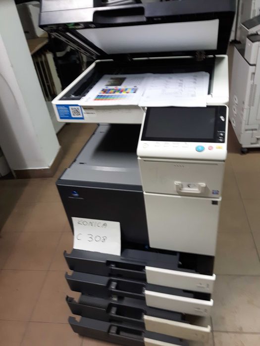 kserokopiarka ksero poleasingowa A3 kolor konica minolta c308 wielofunkcyjna okazja