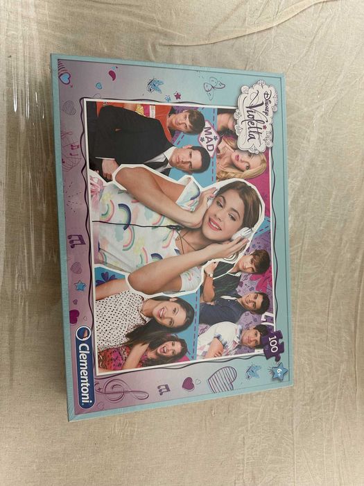 Puzzle Violeta 100 peças - Novo