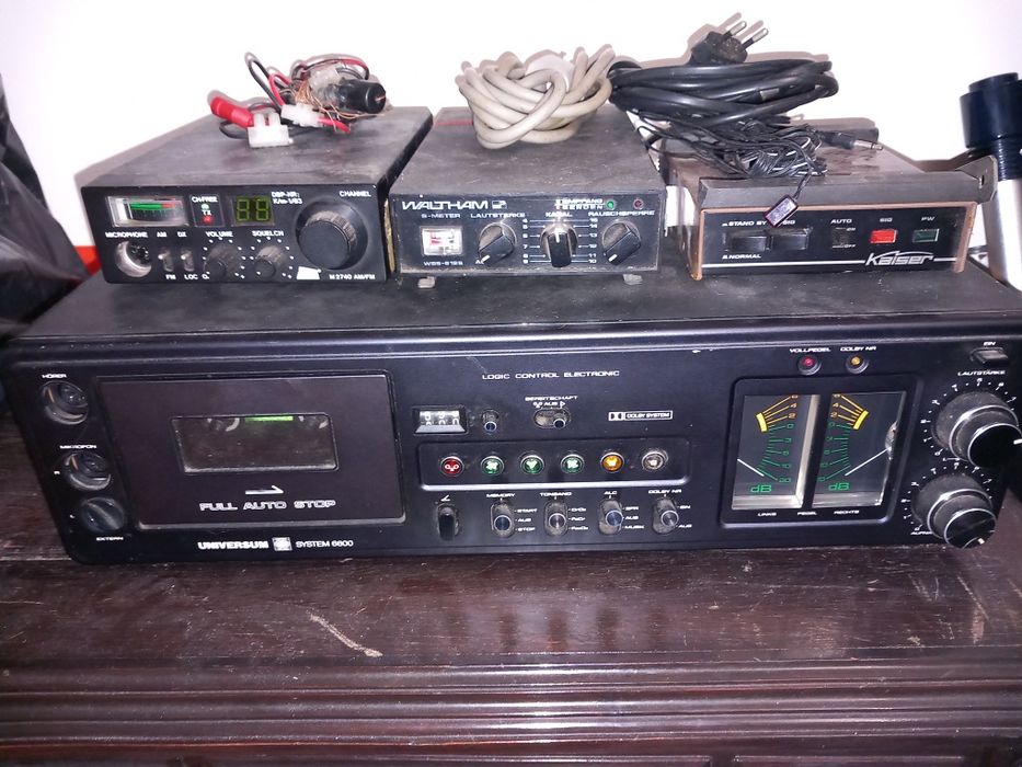 leitor de cassetes profissional