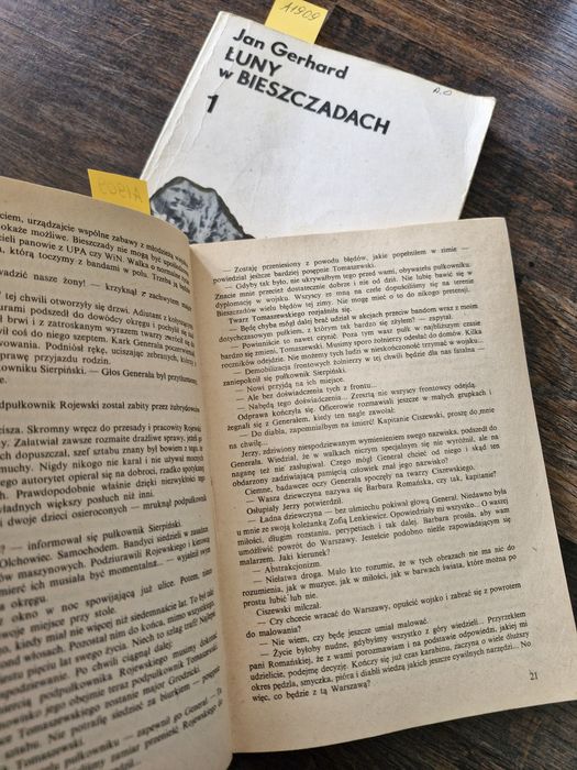 A1909. "Łuny w Bieszczadach " Jan Gerhard