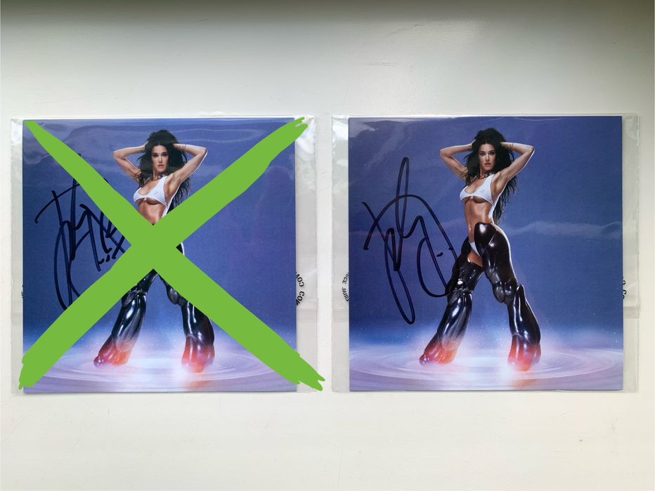 Katy Perry 143 автограф signed CD диск альбом Кеті Пері autographed