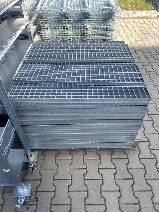 Regały magazynowe MGL paletowe z antresolą / podestem